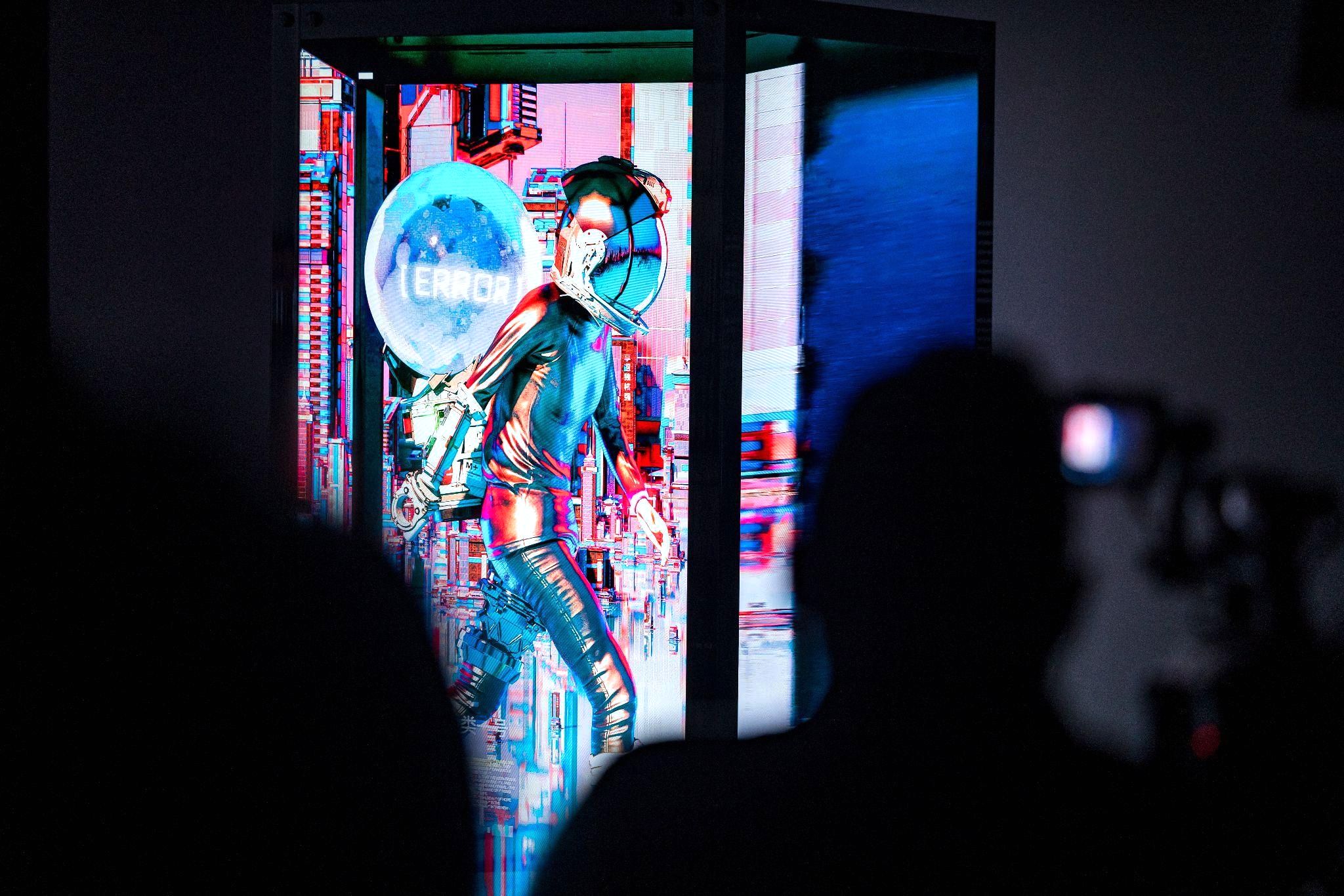 Crystal Bridges installation