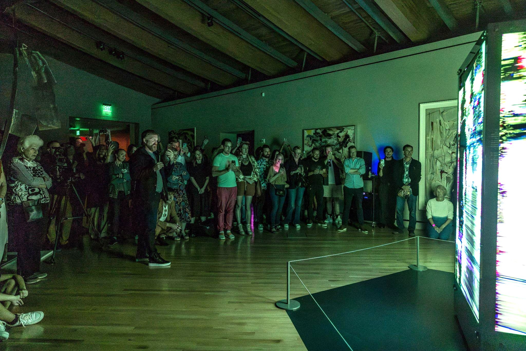 Crystal Bridges installation